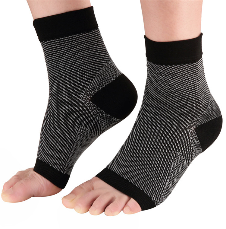 Plantar Socks Compression Ankle Heel Pain Support Sleeve - JRQ Corporation