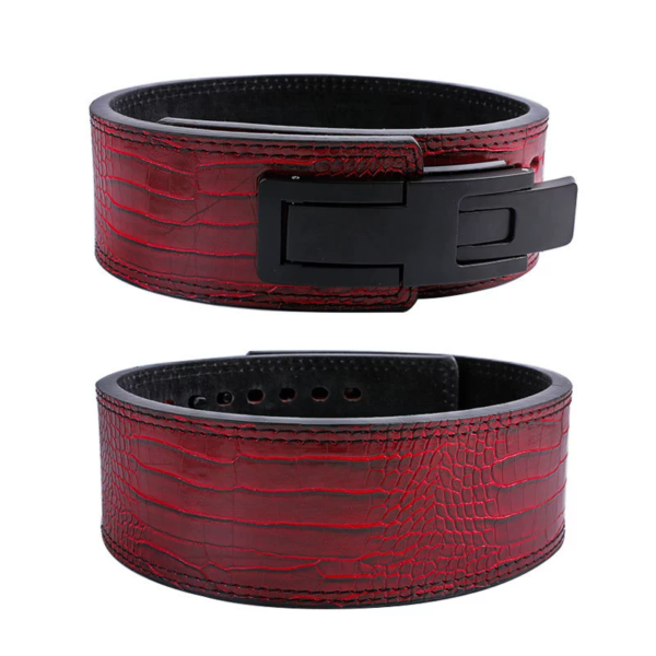 red snake lifting belt (5)